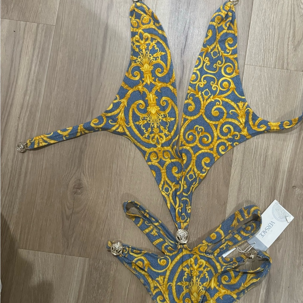 Versace one piece swimsuit
